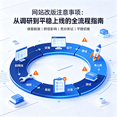 昌江建站-网站改版注意事项：从调研到平稳上线的全流程指南