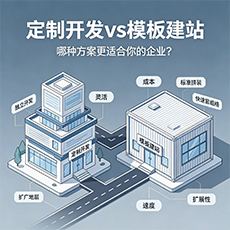 昌江建站-定制开发vs模板建站：哪种方案更适合你的企业？