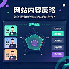 昌江建站-网站内容策略：如何通过用户画像驱动内容创作？