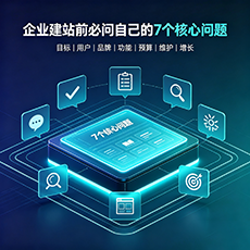 昌江建站-企业建站前必问的7个核心问题 - 网站建设规划指南