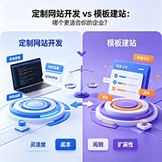 昌江建站-定制网站开发 vs 模板建站：哪个更适合你的企业？